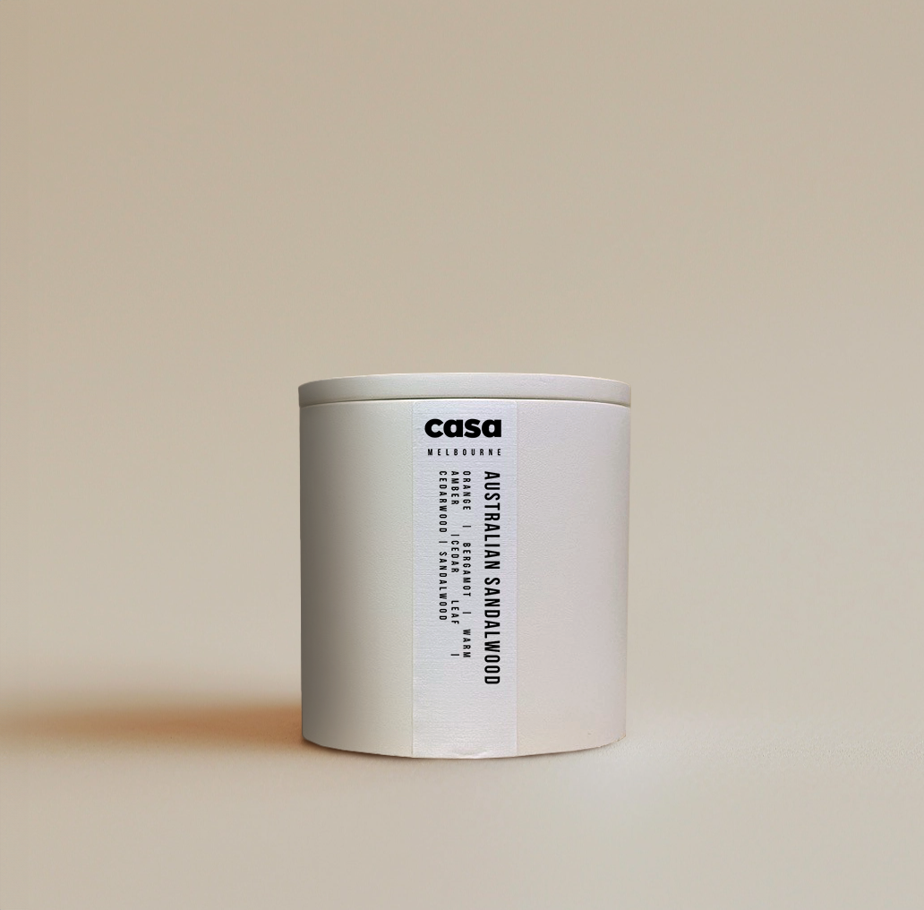 Outback Concrete Candle